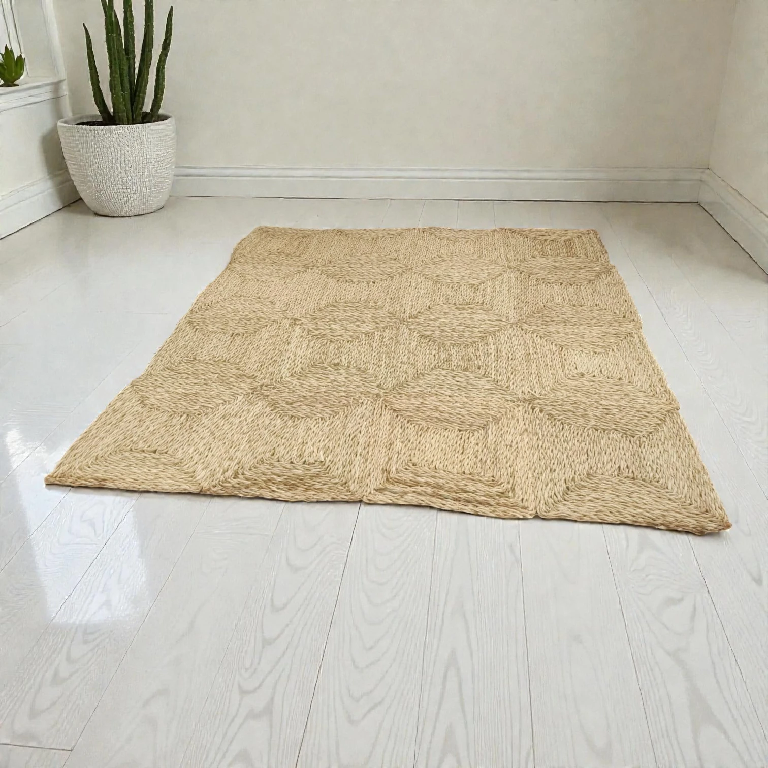 Cane Woven Rectangle Mat – Handcrafted