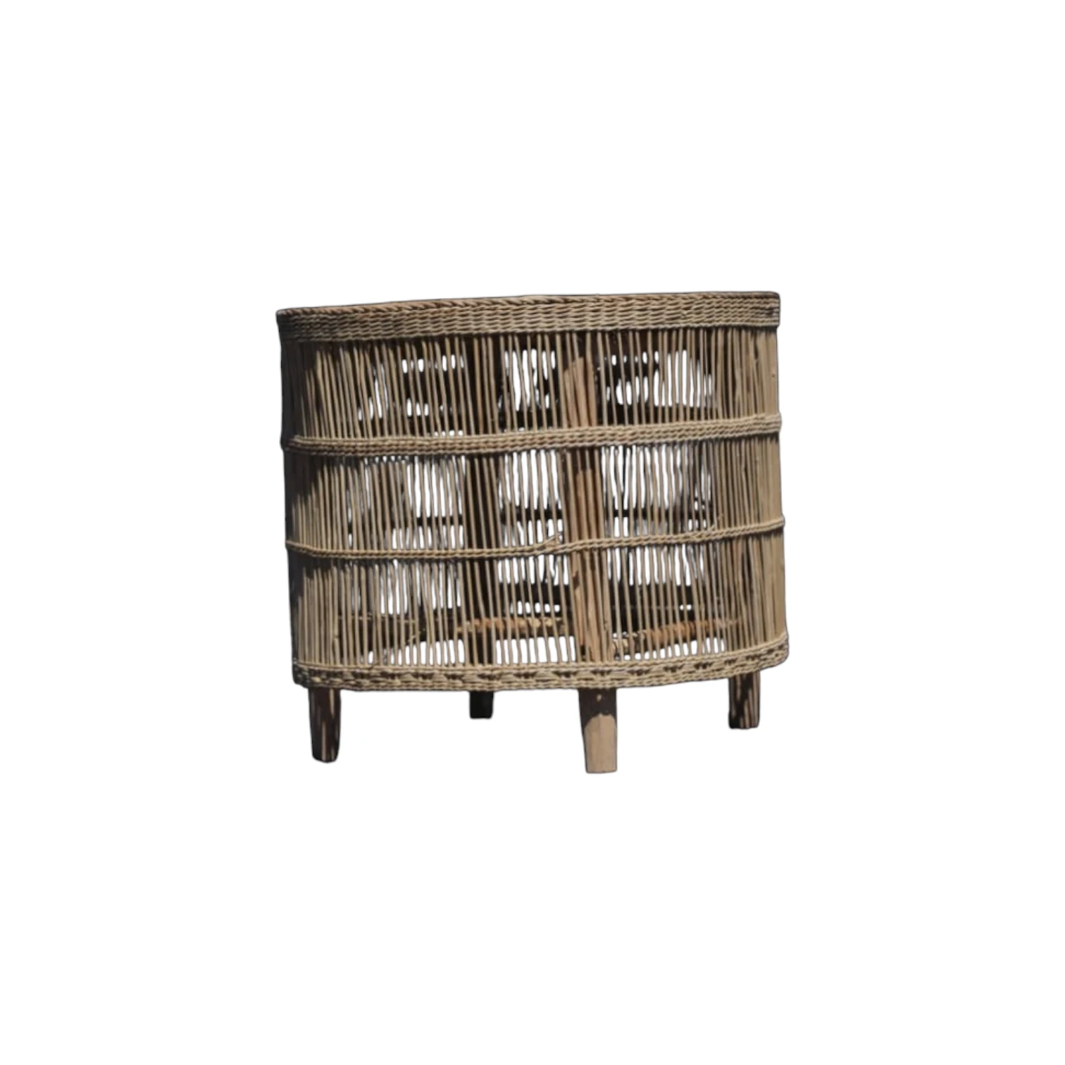 Handcrafted Cane Round Table – Professional Quality - Image 2