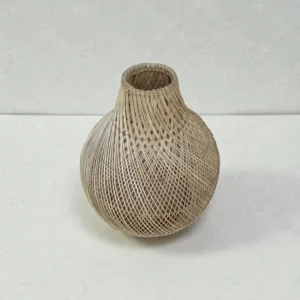 Handmade Malawi Cane Lamp Medium Shade Slick Design 03
