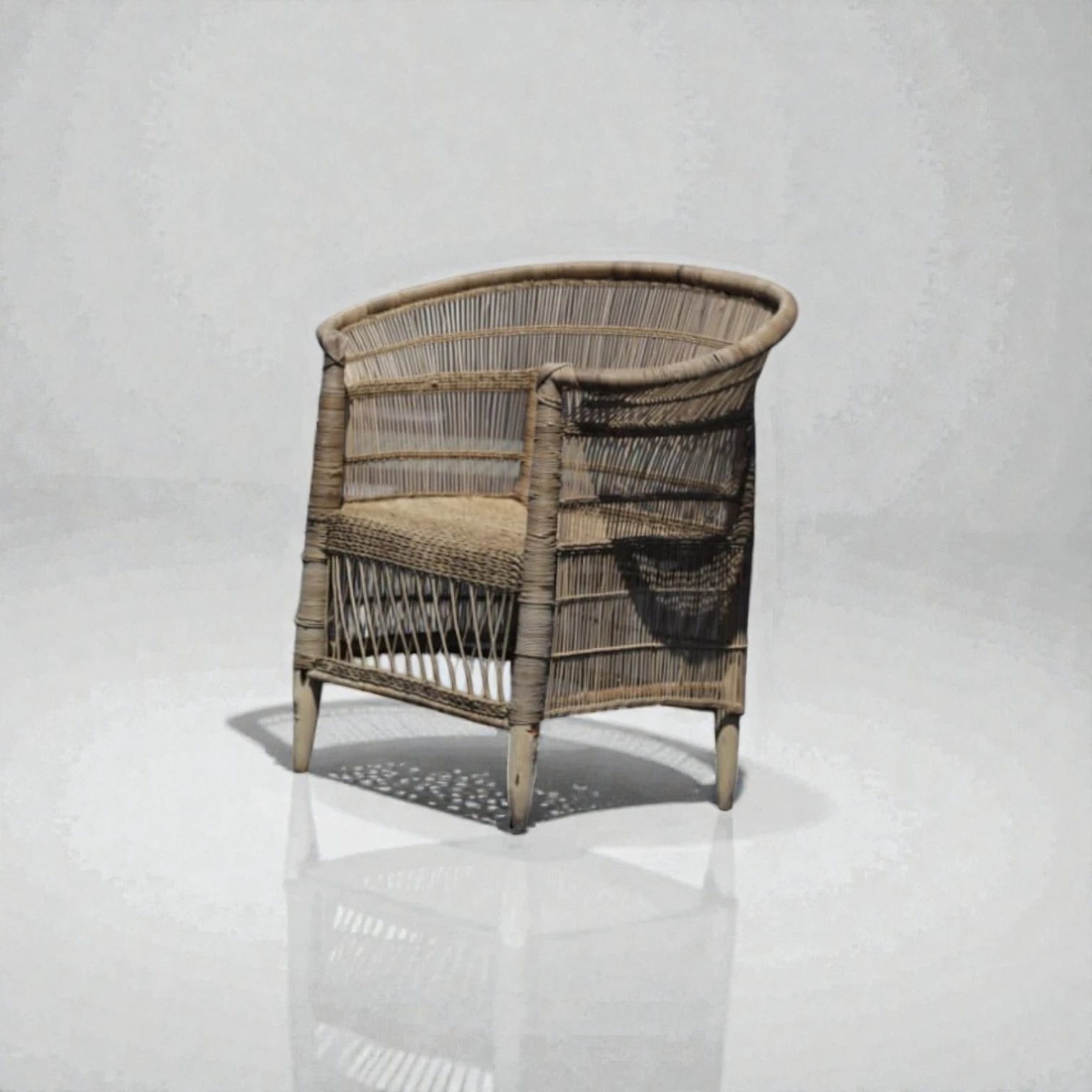 Malawi Cane Chair – Handcrafted