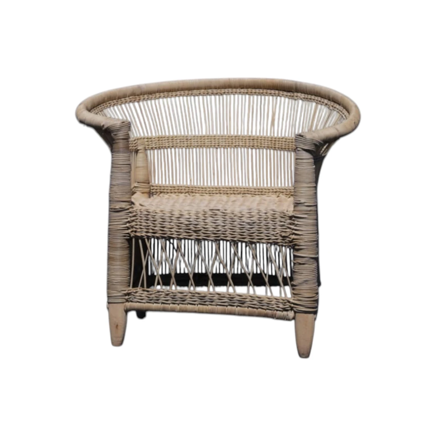 Malawi Cane Chair – Handcrafted - Image 3