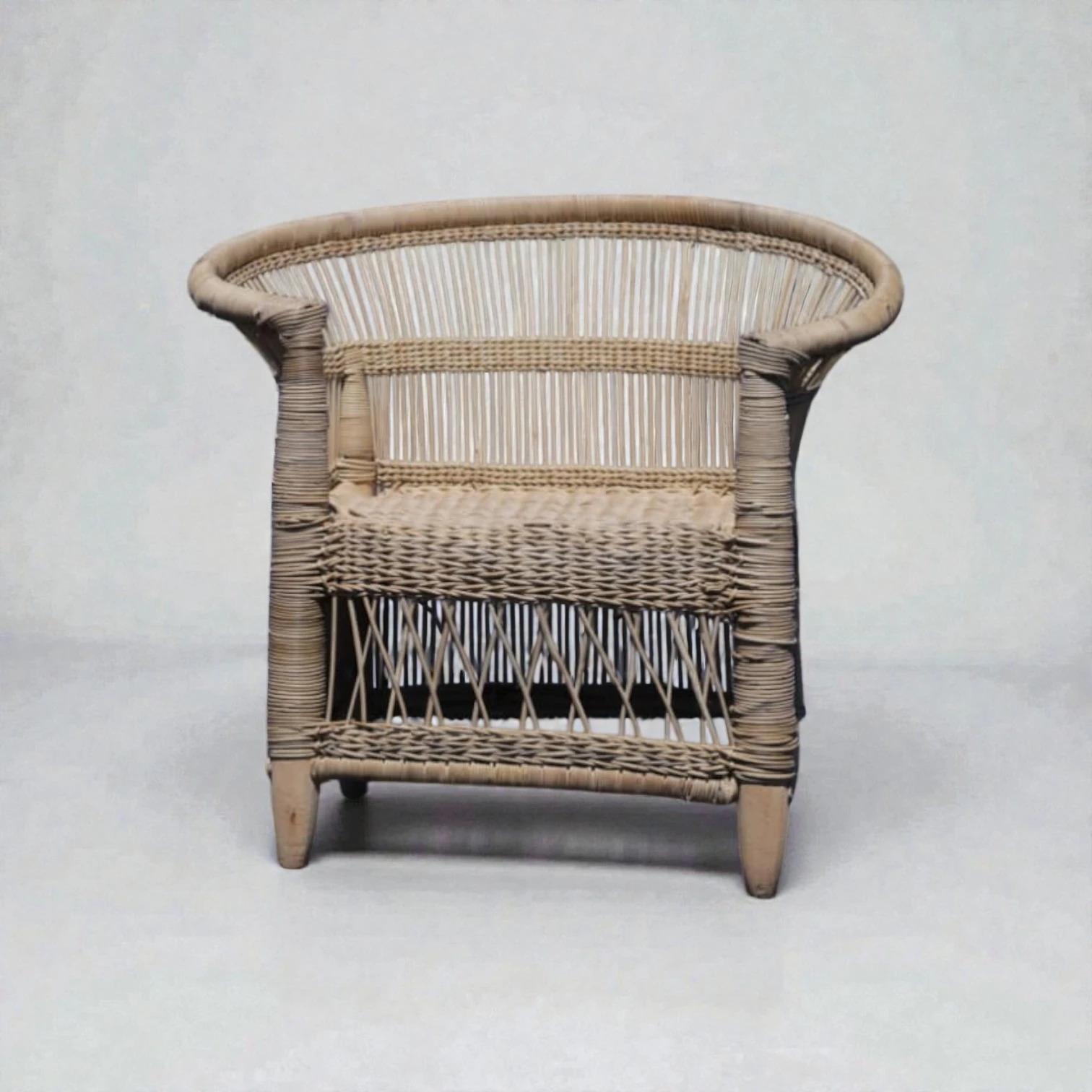 Malawi Cane Chair – Handcrafted - Image 4
