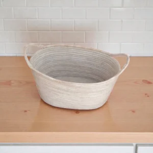 Cane Weaved Dog Basket – Handcrafted