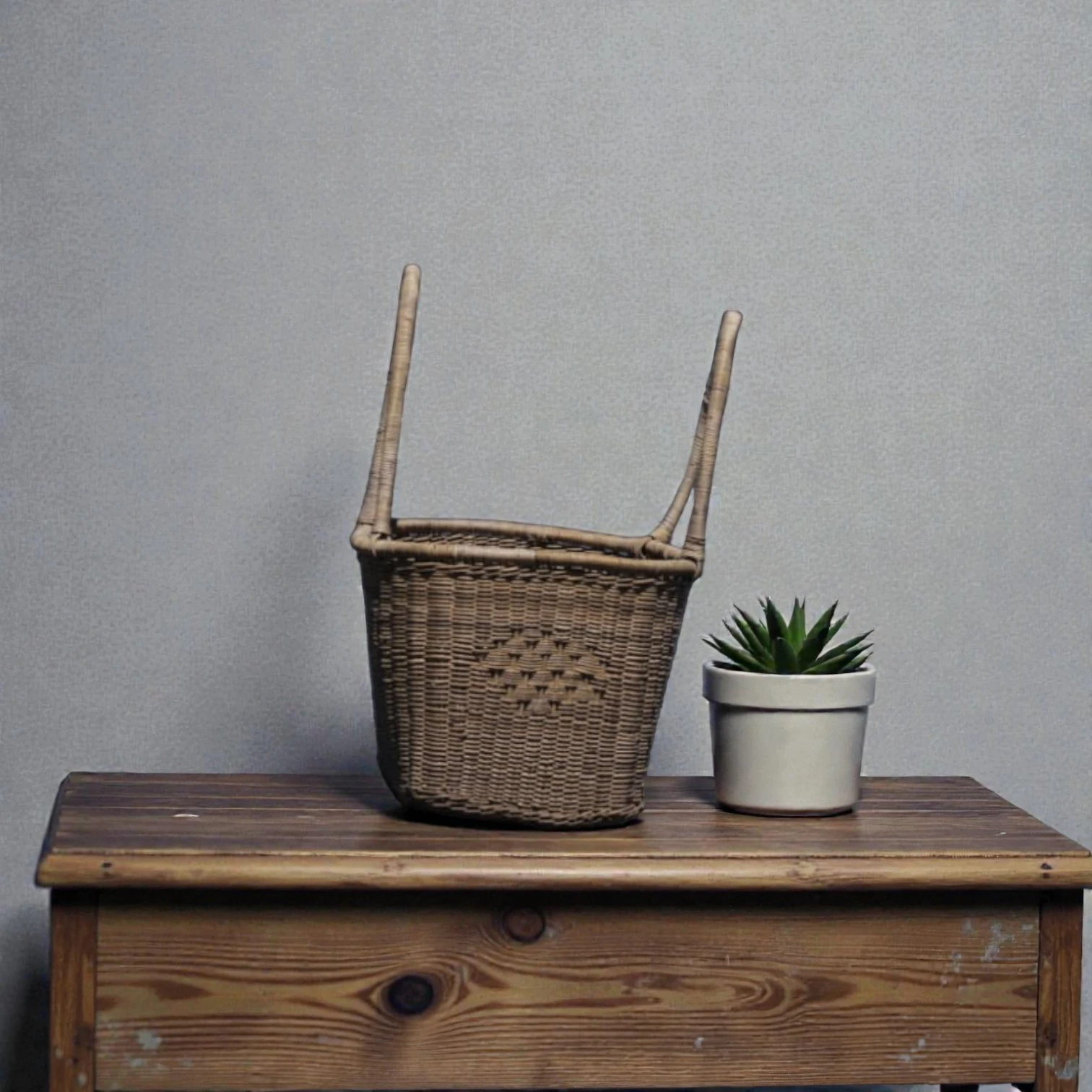 Woven Basket – Handcrafted - Image 4